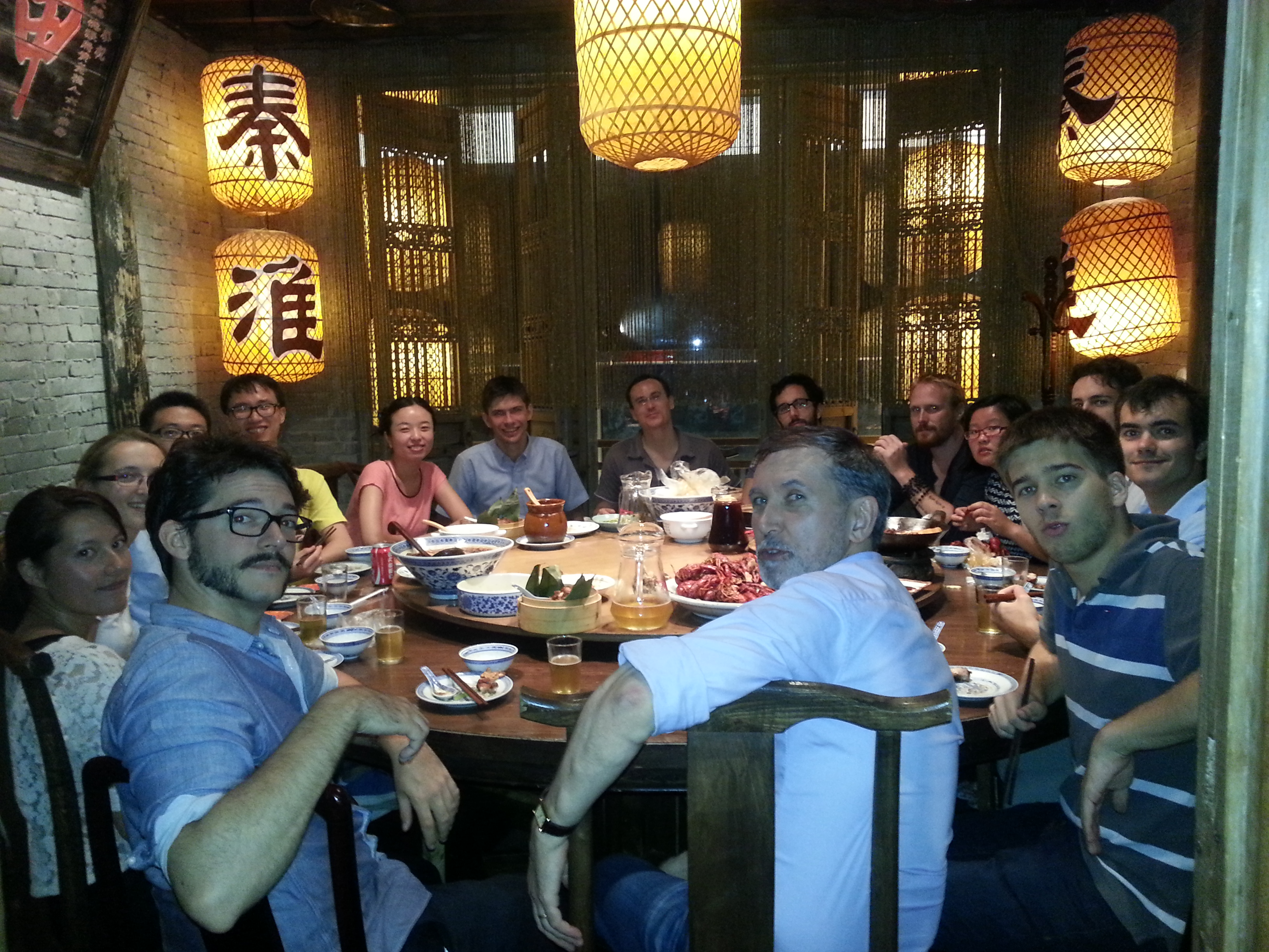 Diner GCC – Yvan à Pékin