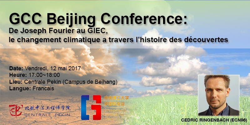 GCC Beijing Conference: Le Changement Climatique avec Cedric Ringenbach